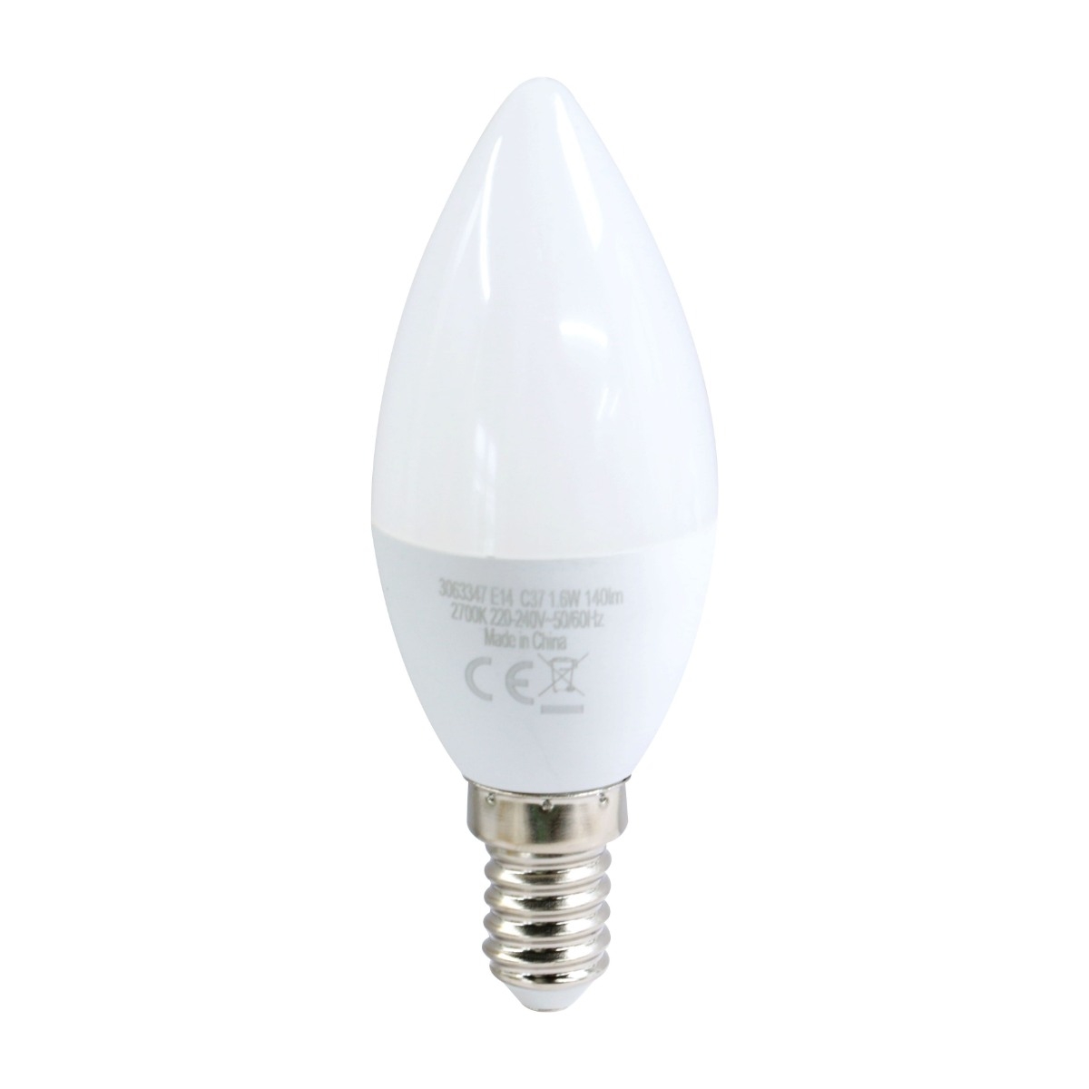 Eletra LED-pære E14 C37 1.6W 2-pak billede 3