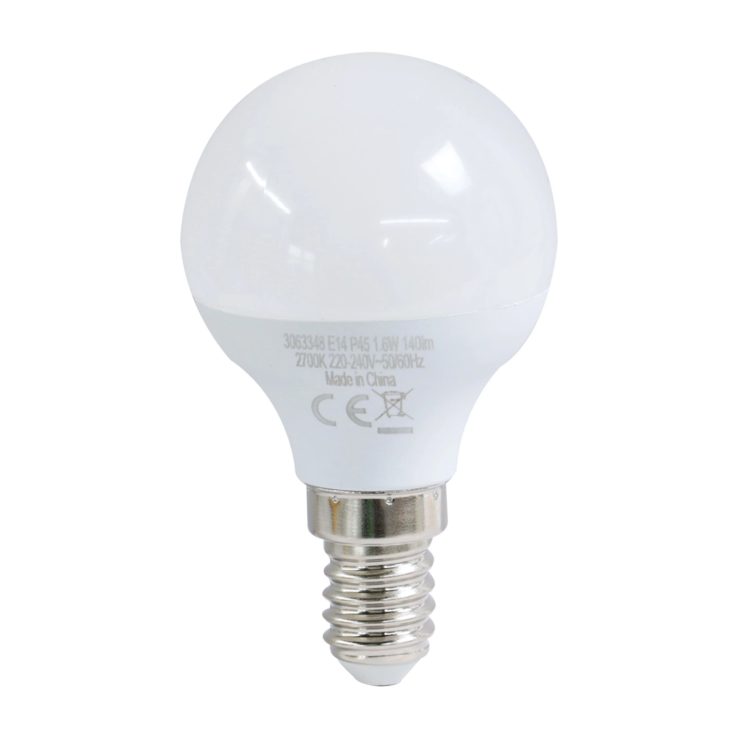 Eletra LED-pære E14 P45 1.6W 2-pak billede 2