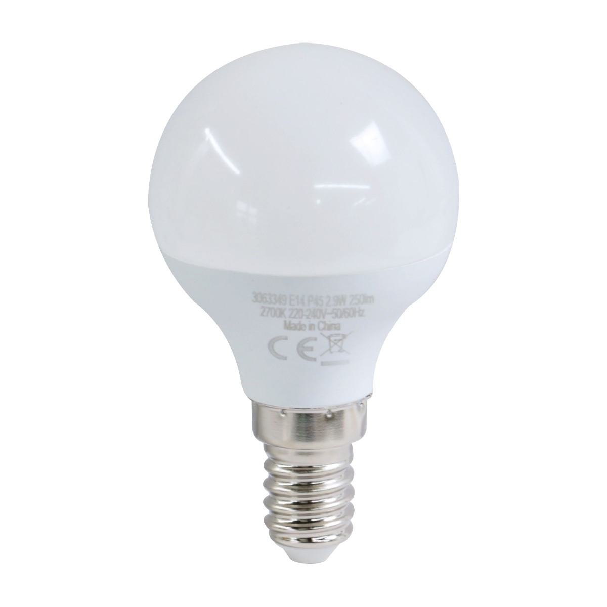 Eletra LED-pære E14 P45 2.9W 2-pak billede 2