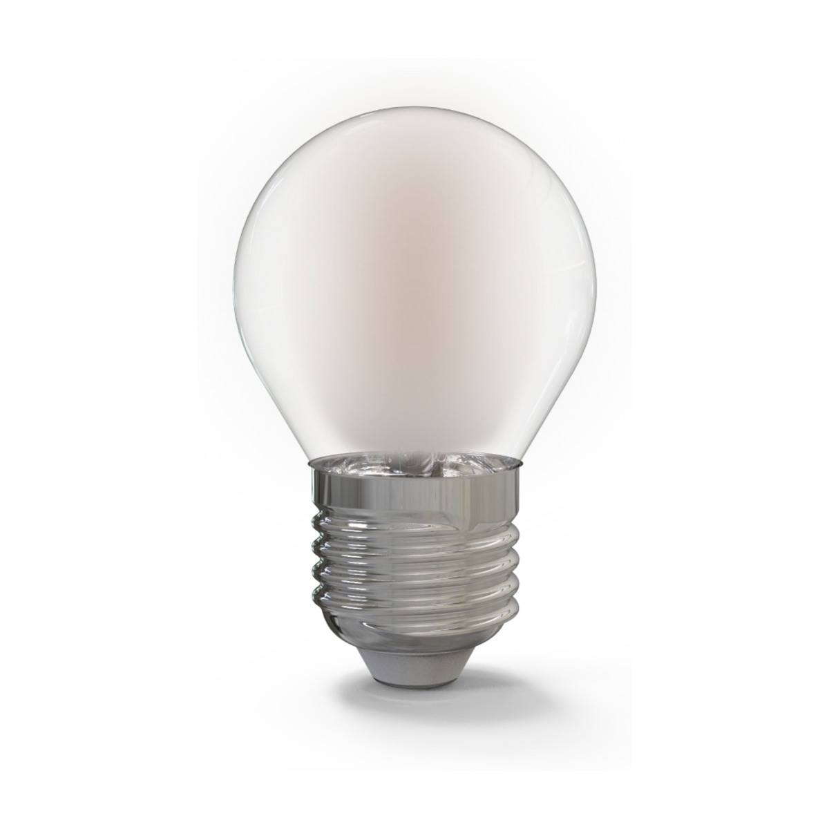 Kulz KLE27G300F E27 3W 300LM LED-pære, matteret glas billede 1