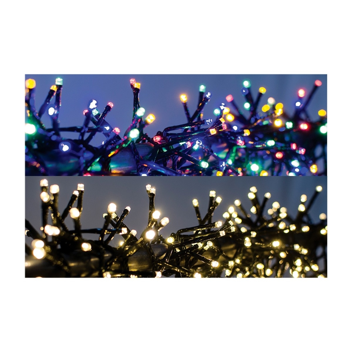Kulz KULEDST240rgb lyskæde 240 LED, flerfarvet billede 2