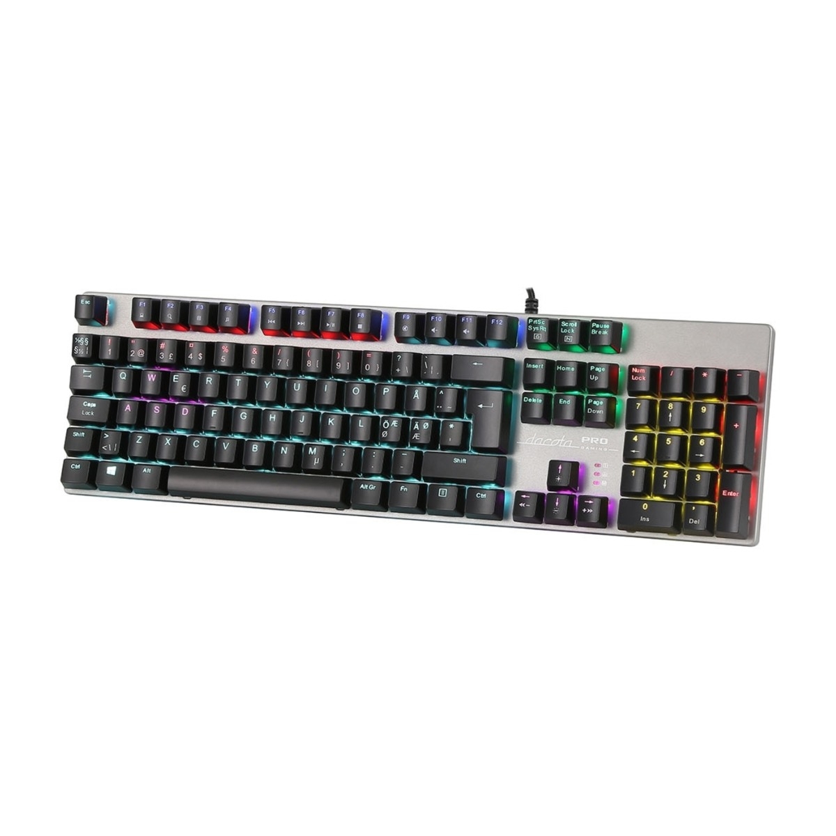 Dacota Gaming Pro Atomic gaming-tastatur billede 3