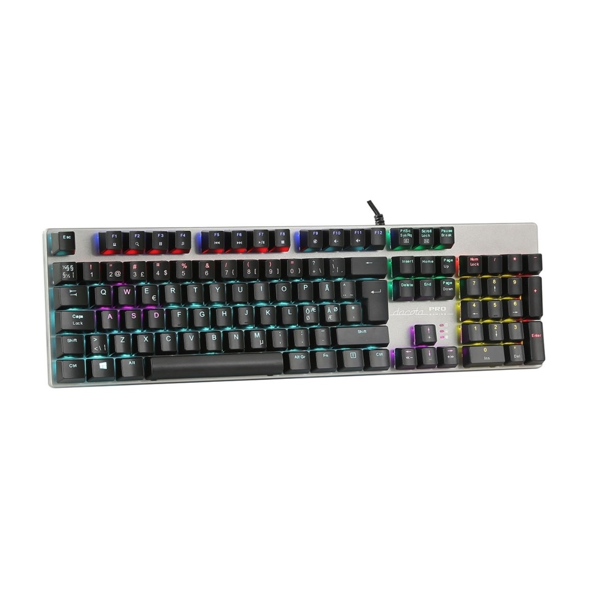 Dacota Gaming Pro Atomic gaming-tastatur billede 2