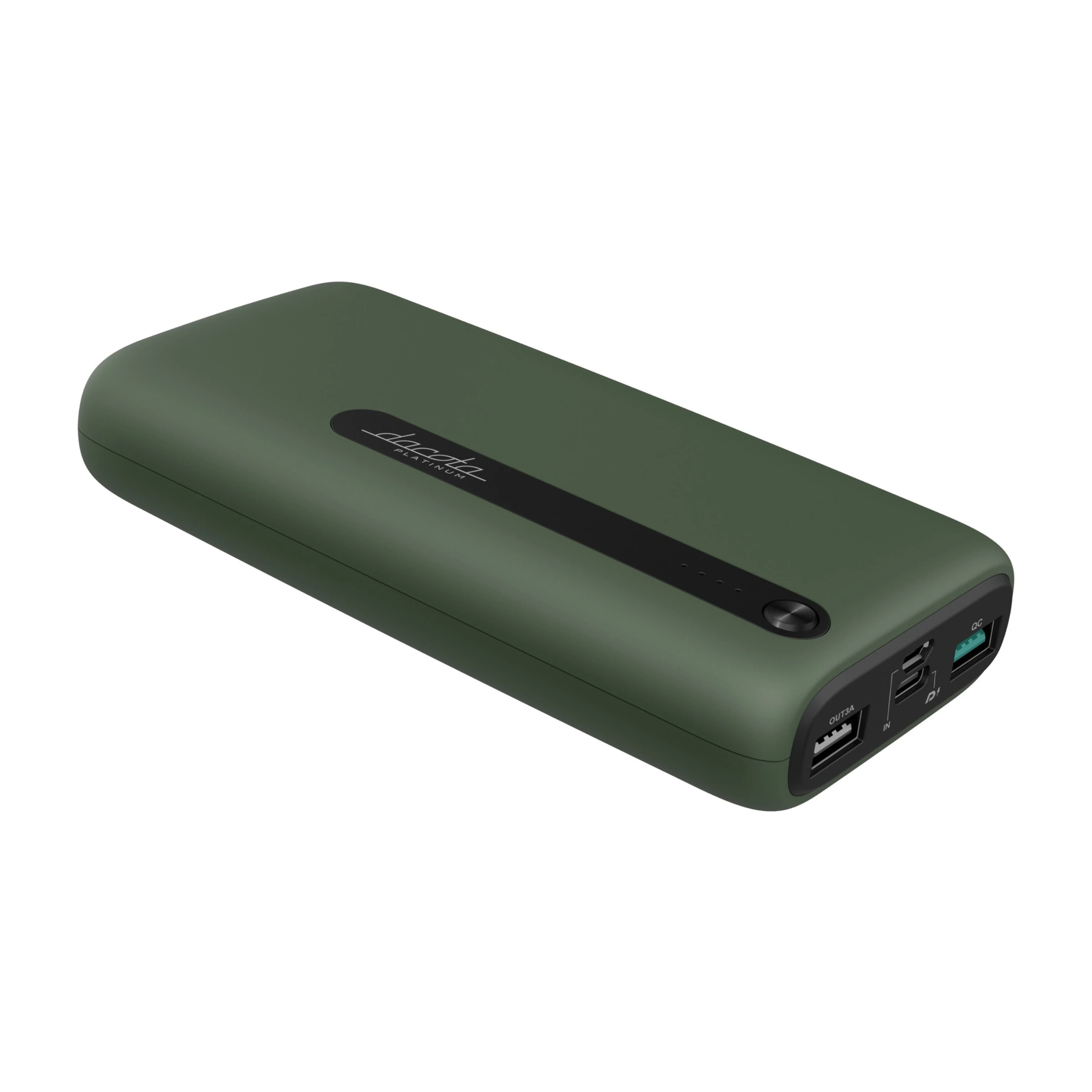 Dacota Platinum A20, powerbank 20 000 mAh, grøn billede 2