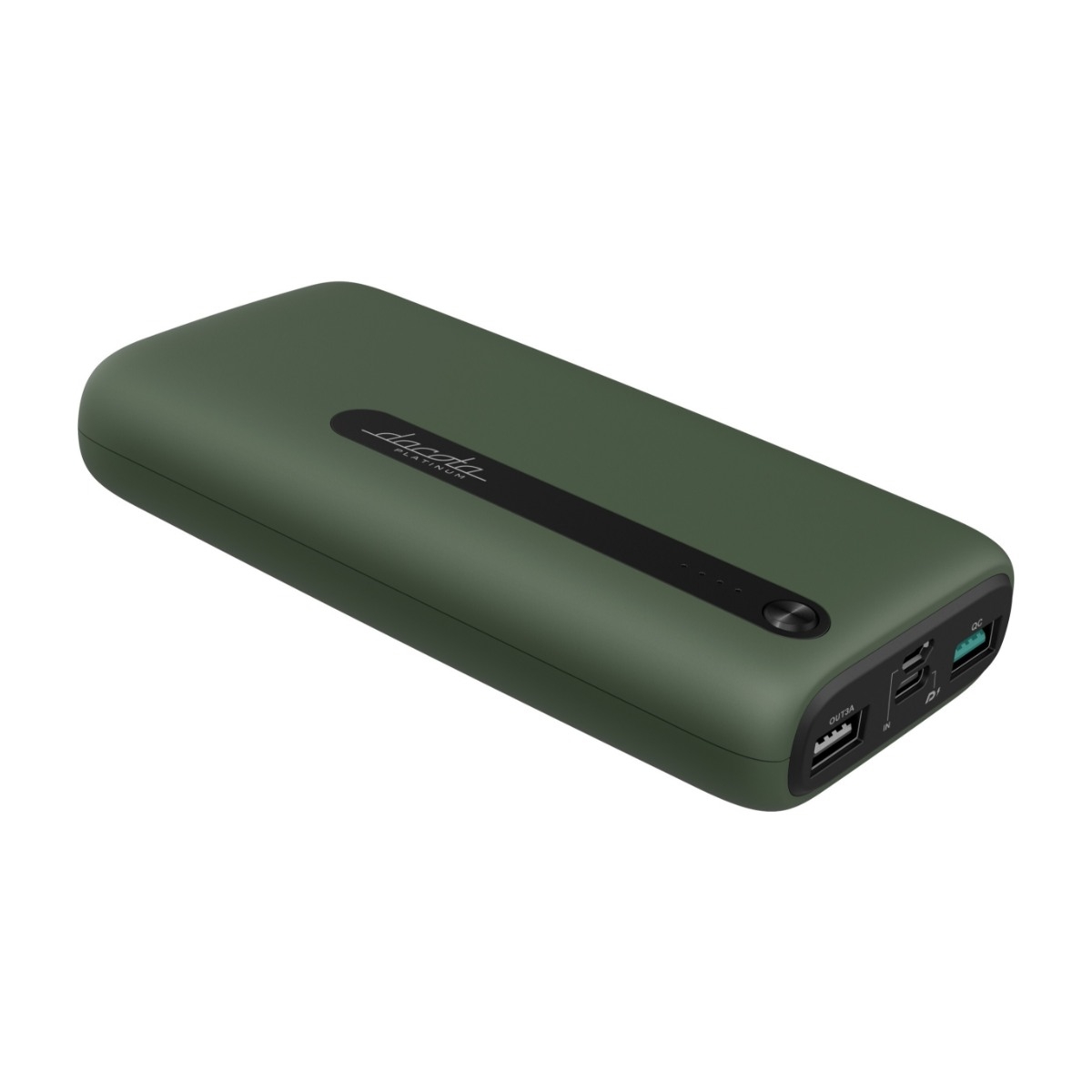 Dacota Platinum A20, powerbank 20 000 mAh, grøn billede 3