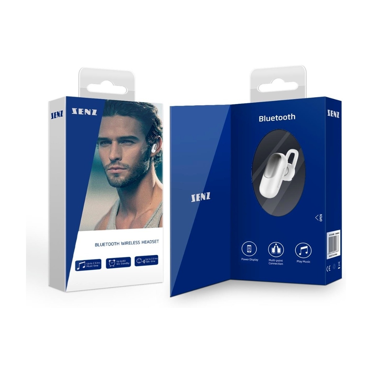 Senz Bluetooth headset SBT200 bk billede 2