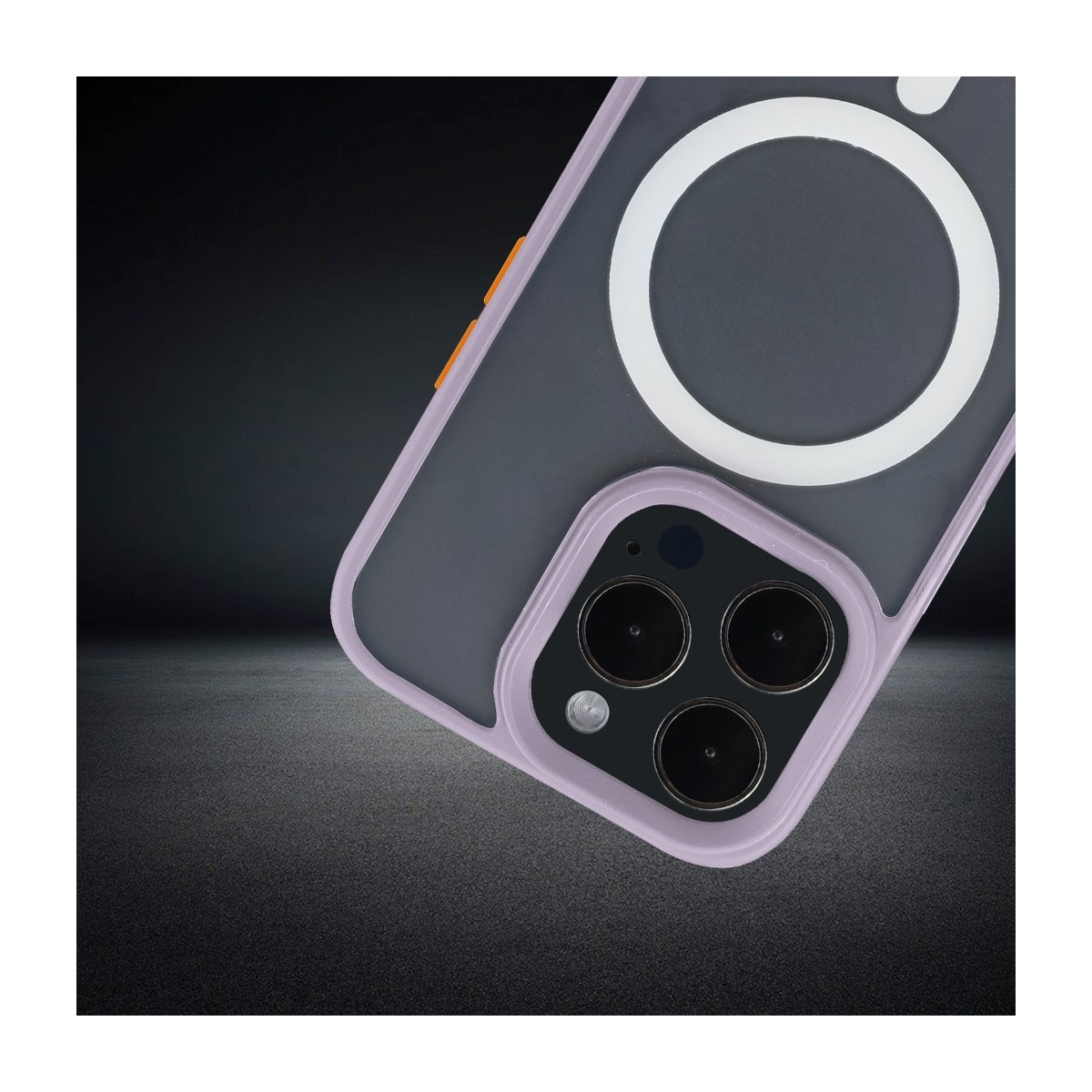 By Kris iPhone 14 Pro Drop Cover MagSafe, lys lilla billede 4