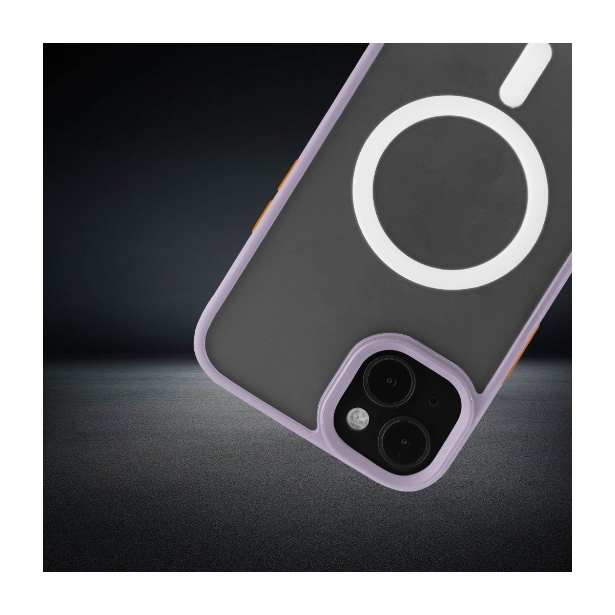 By Kris iPhone 14 Plus Drop Cover MagSafe, lys lilla billede 4