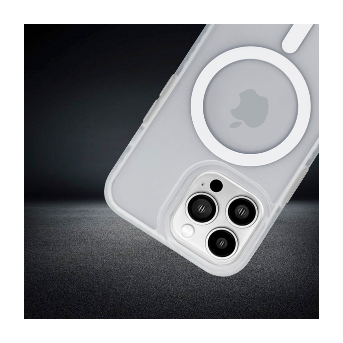 By Kris iPhone 15 Pro Cover MagSafe, gennemsigtigt billede 4