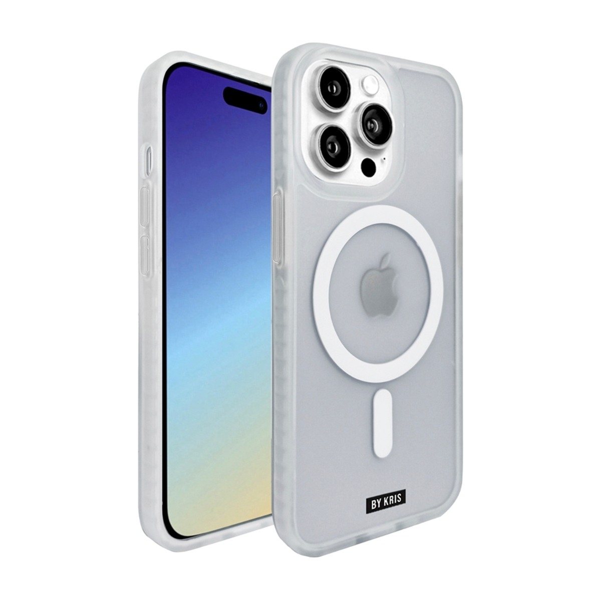 By Kris iPhone 15 Pro Cover MagSafe, gennemsigtigt billede 1