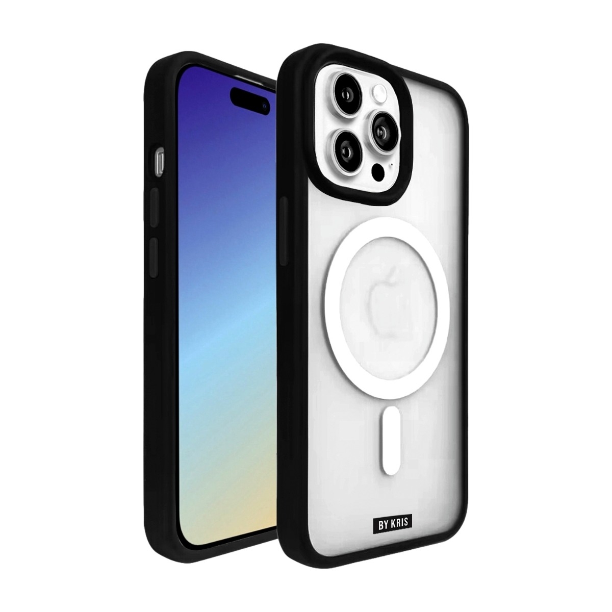 By Kris iPhone 15 Pro Max Cover MagSafe, sort billede 1
