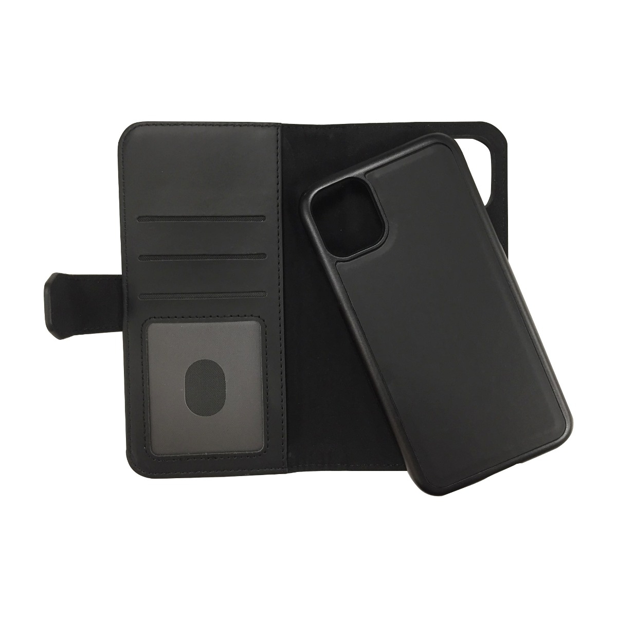 Ferrelli Duo Flip iPhone 11/XR Cover, sort billede 4