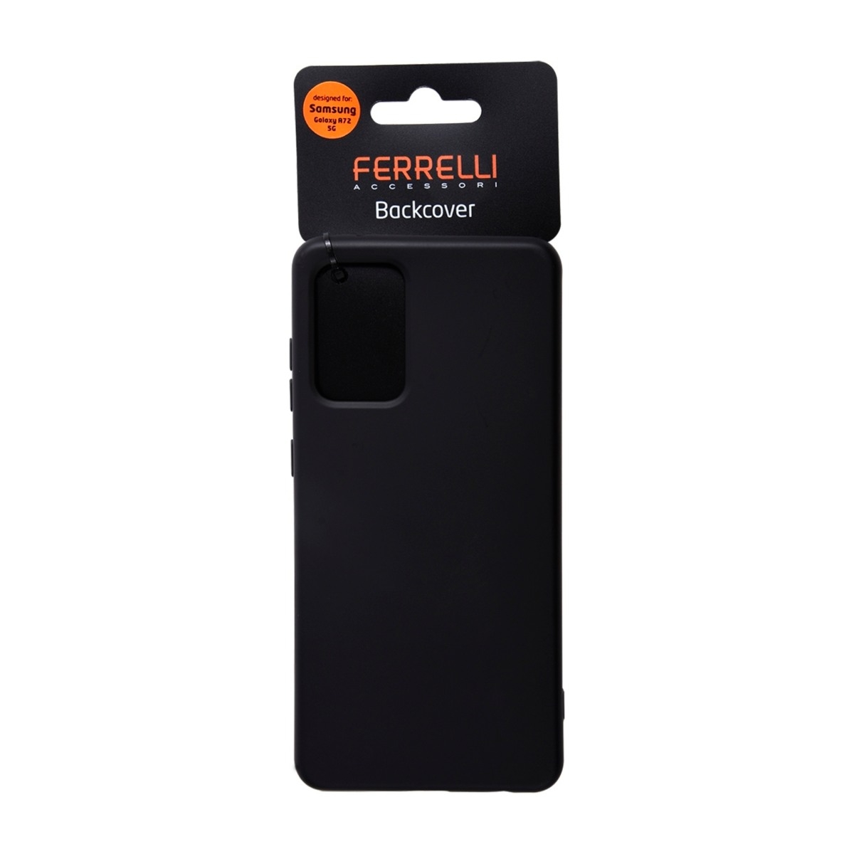 Ferrelli silikone-etui Samsung Galaxy A72, sort billede 3