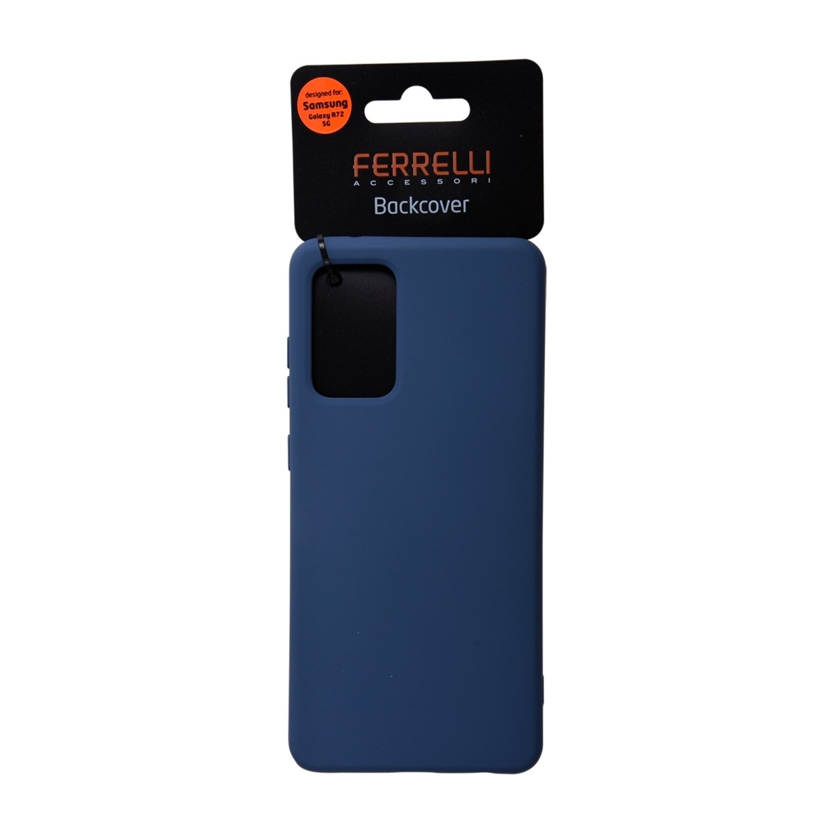 Ferrelli silikone-etui Samsung Galaxy A72, blå billede 3