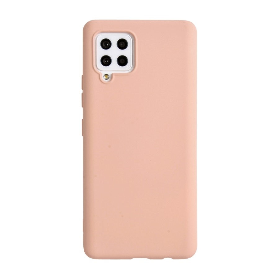 Ferrelli silikone-etui Samsung Galaxy A42 5G, lyserød billede 1