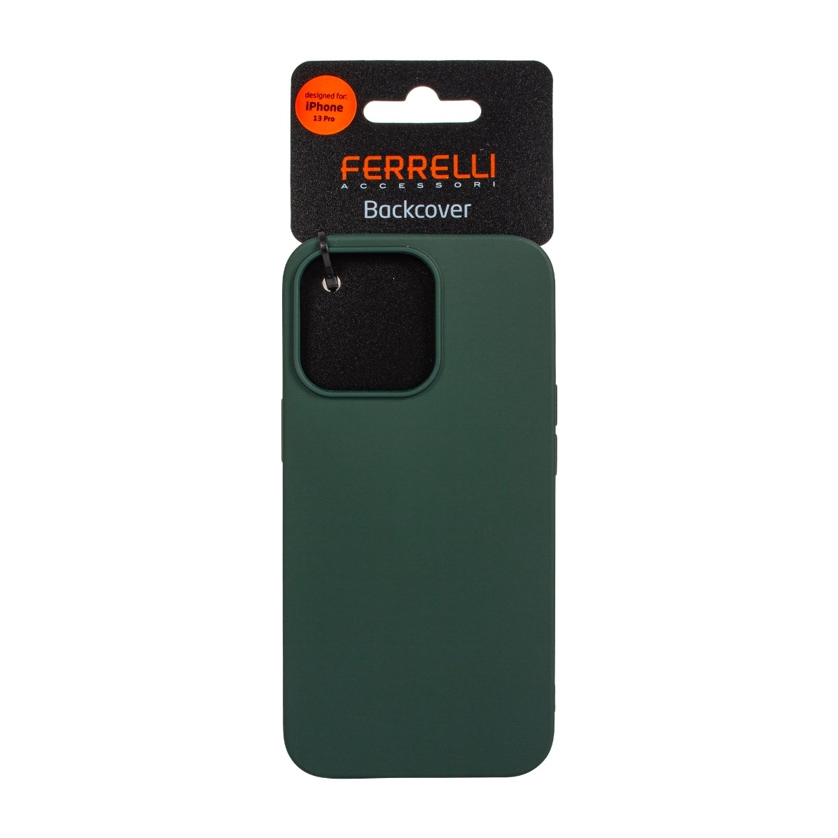 Ferrelli silikone-etui iPhone 13 Pro, mørkegrøn billede 3