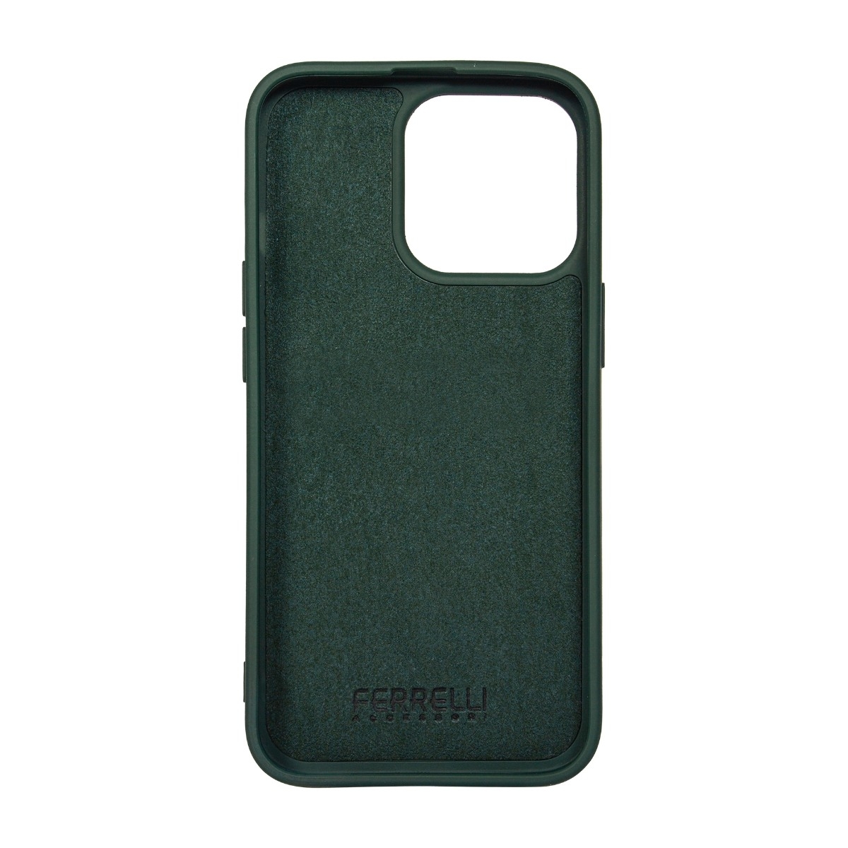 Ferrelli silikone-etui iPhone 13 Pro, mørkegrøn billede 2