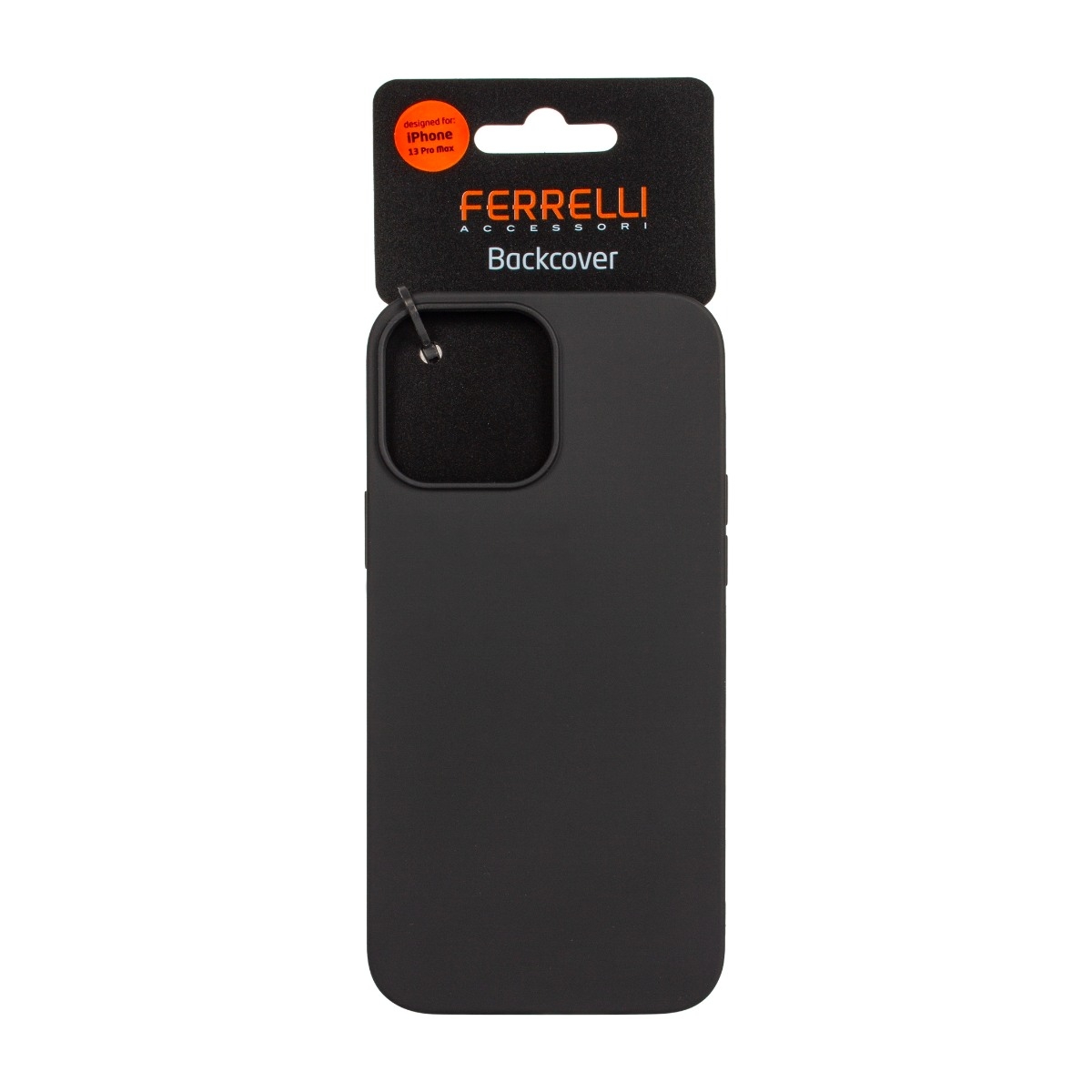 Ferrelli silikone-etui iPhone 13 Pro Max, sort billede 3