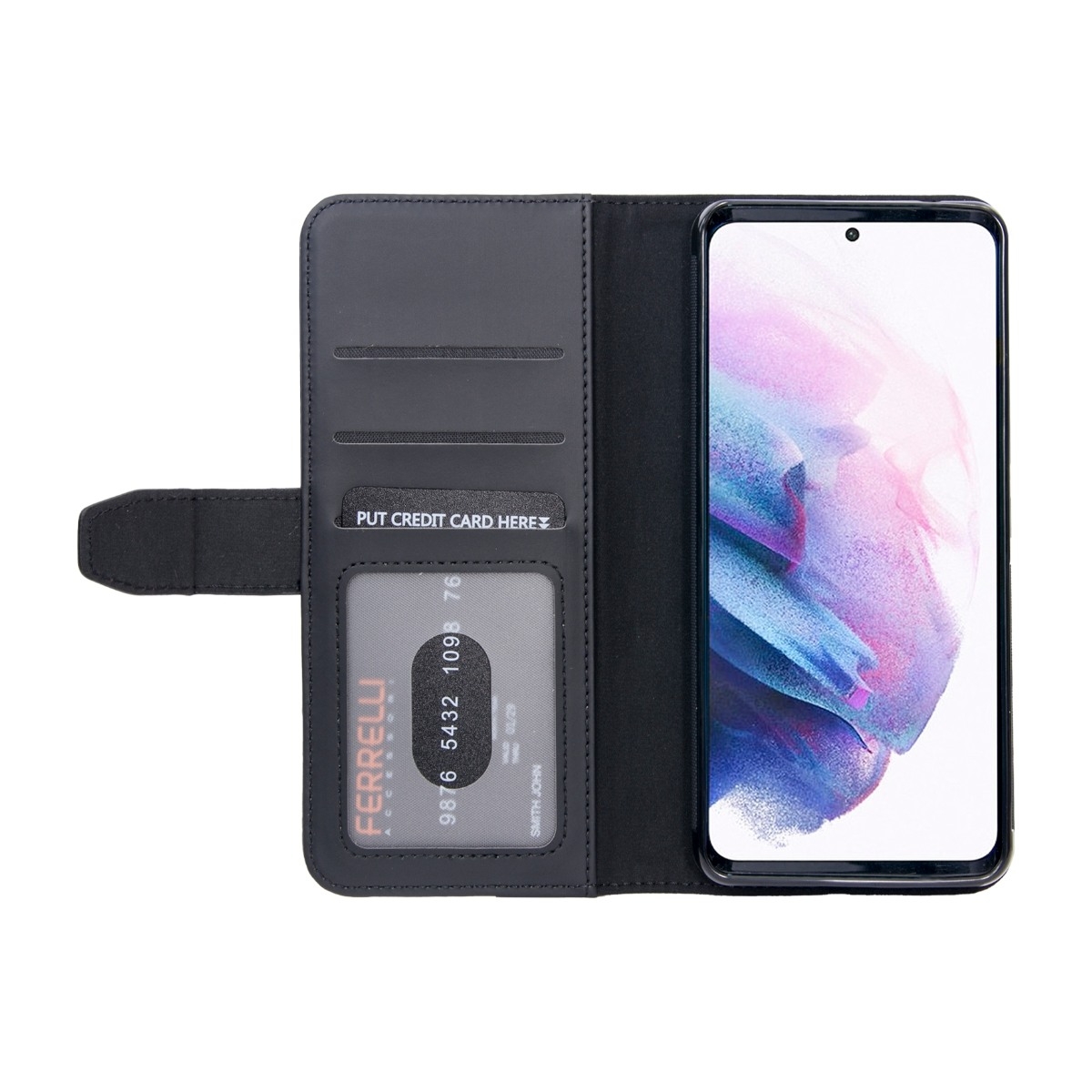 Ferrelli Duo Flip Cover Samsung Galaxy A53, sort billede 3