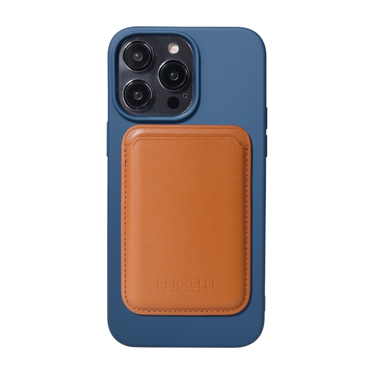 Ferrelli magnetisk silikone-etui iPhone 14 Pro Max, blå billede 3