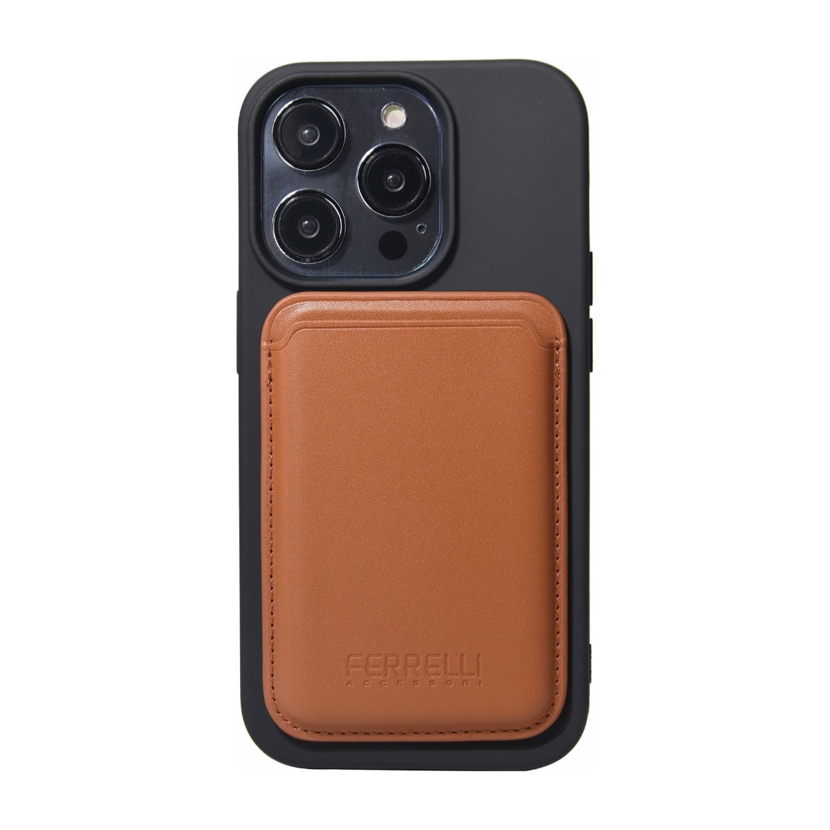 Ferrelli magnetisk silikone-etui iPhone 14 Pro, sort billede 3