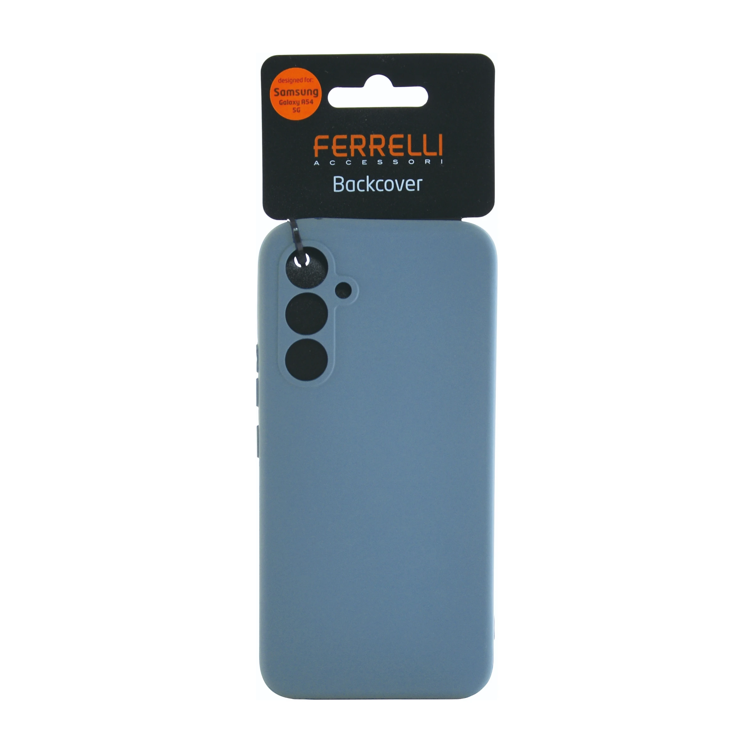 Ferrelli Samsung Galaxy A54 silikone-etui, blå billede 3