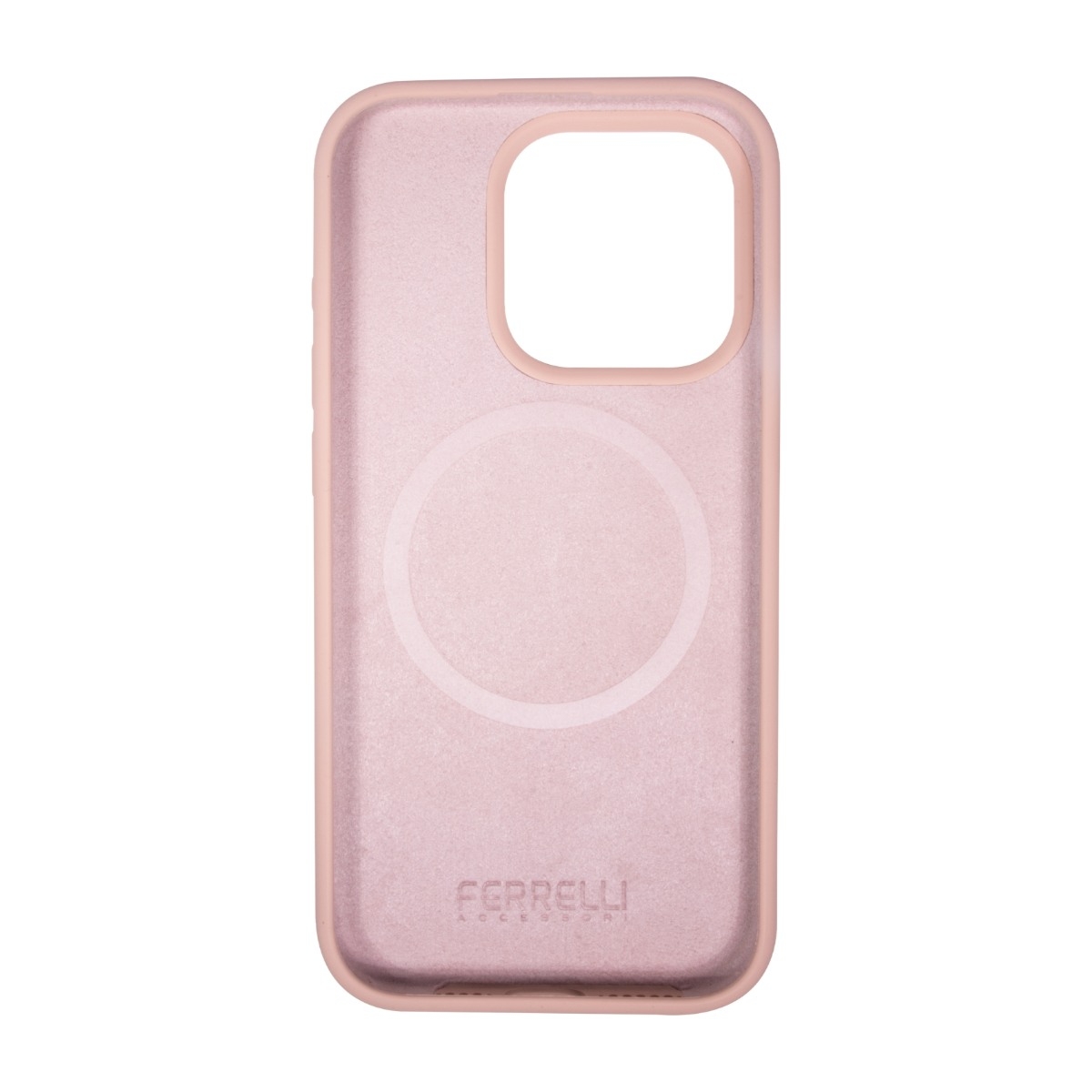 Ferrelli iPhone 15 Pro magnetisk Liquid silikone-cover, lyserød billede 2