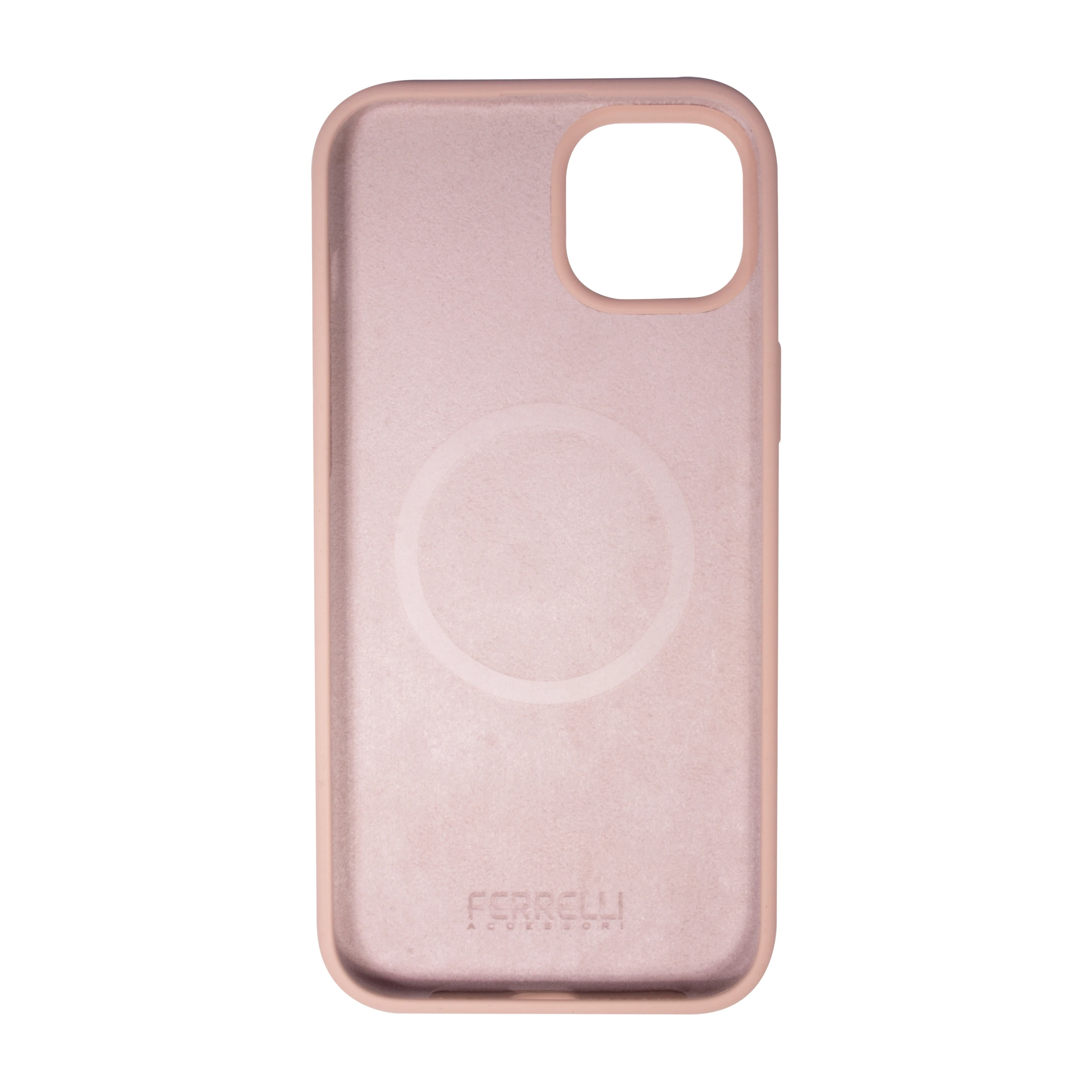 Ferrelli iPhone 15 Plus magnetisk Liquid silikone-cover, lyserød billede 3