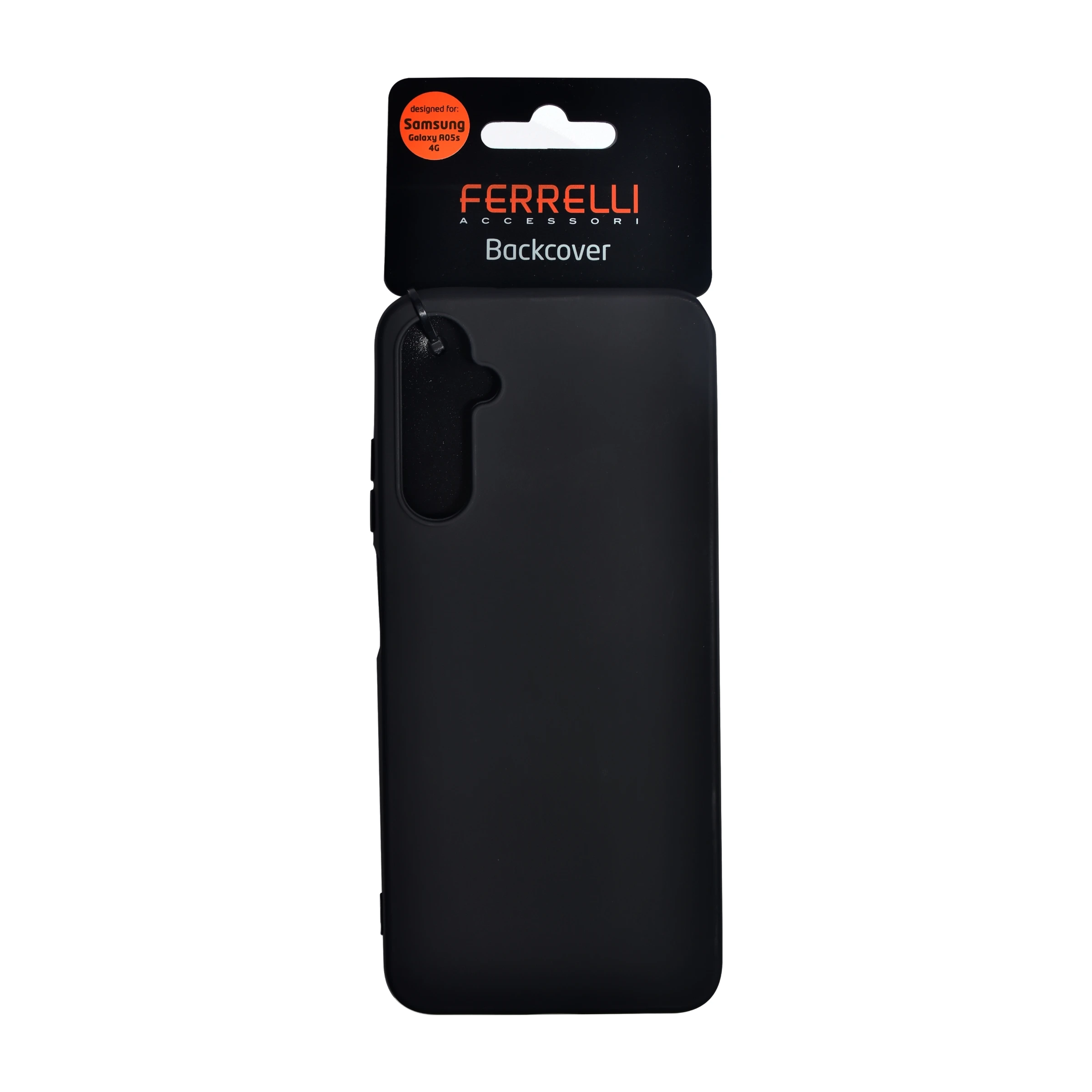 Ferrelli Samsung Galaxy A05S silikone-etui, sort billede 4