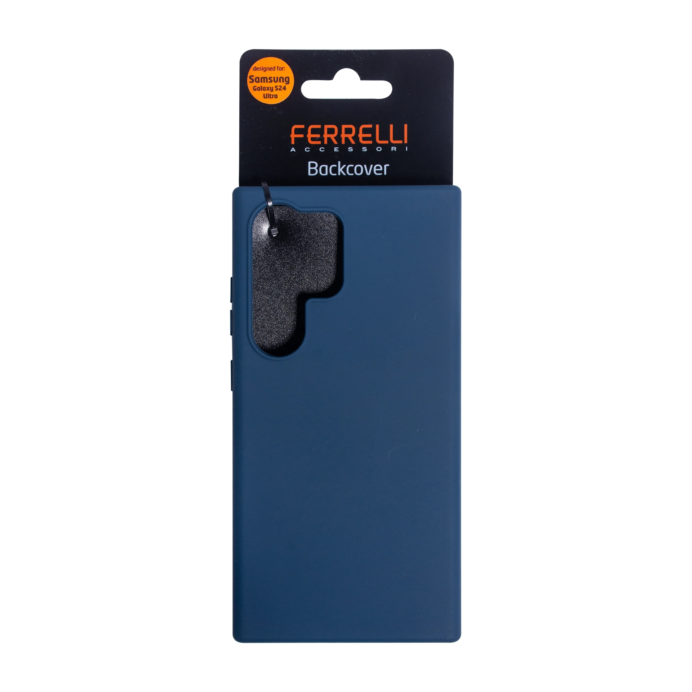 Ferrelli Samsung Galaxy S24 Ultra Liquid silikone-cover, blå billede 3