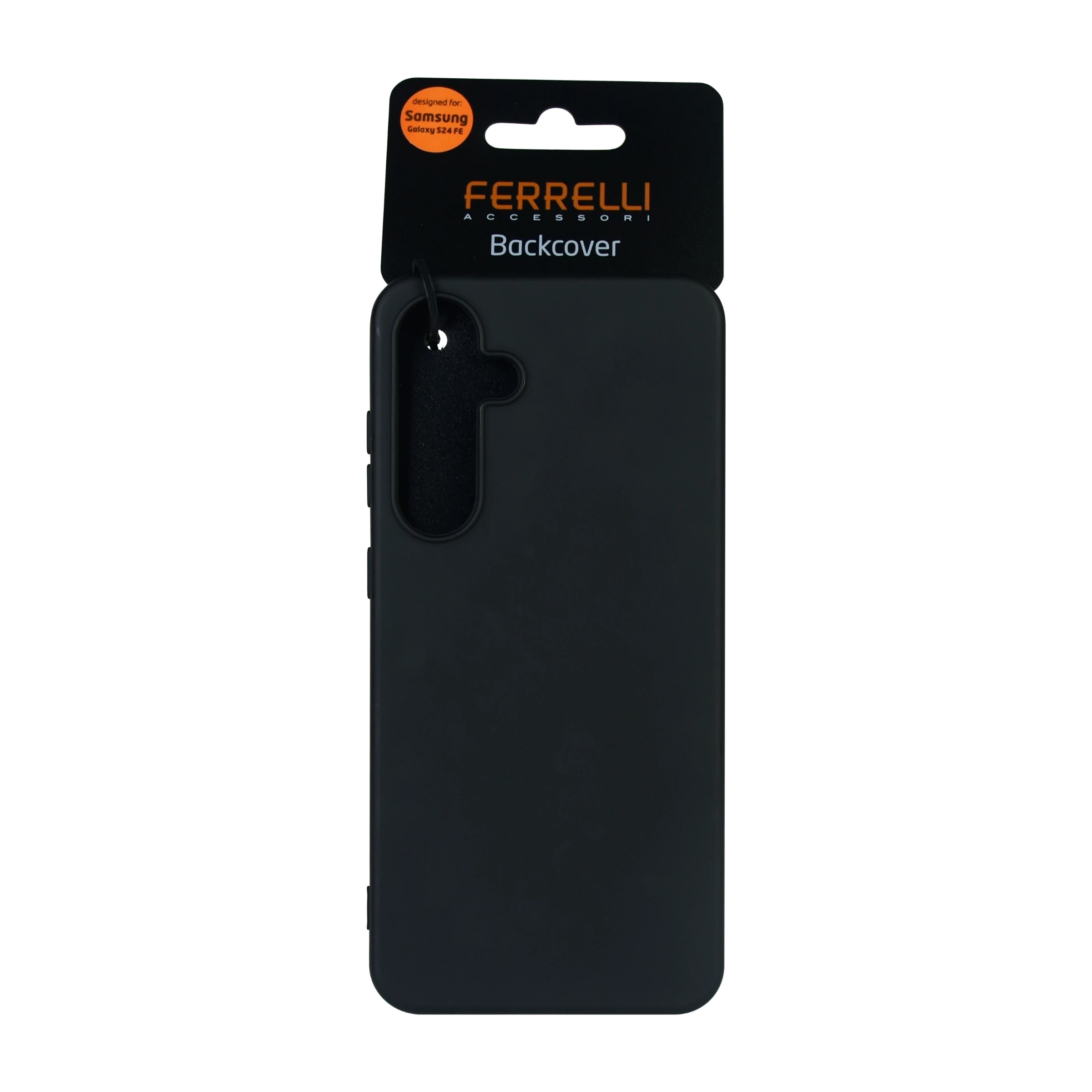 Ferrelli Samsung Galaxy S24 FE silikone-etui, sort billede 3