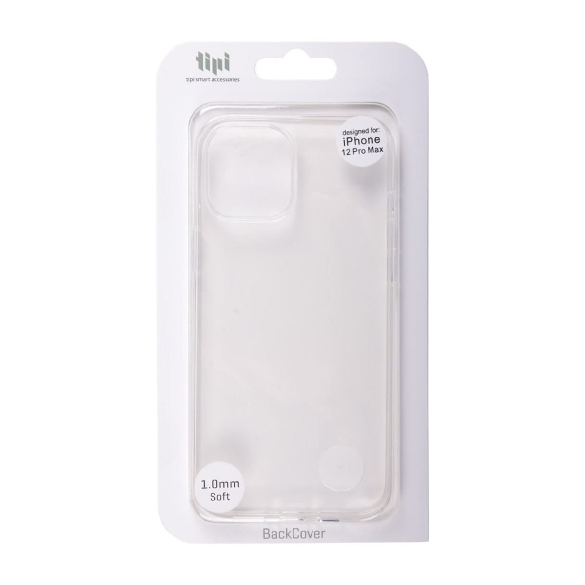Tipi Backcover 1.0 iPhone 12 Pro Max Cover, gennemsigtigt billede 2