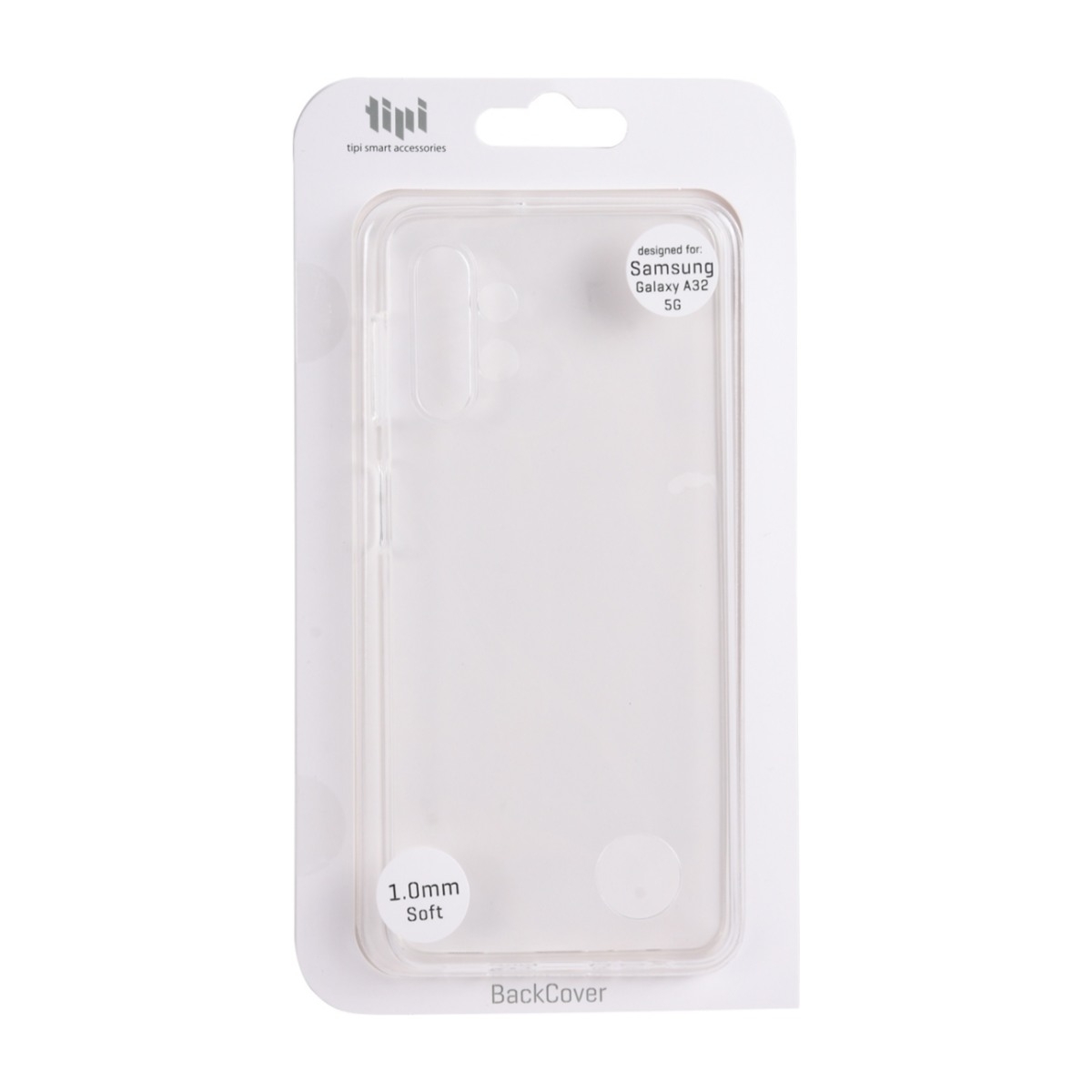 Tipi Backcover 1.0 Samsung Galaxy A32 5G Cover, gennemsigtigt billede 2