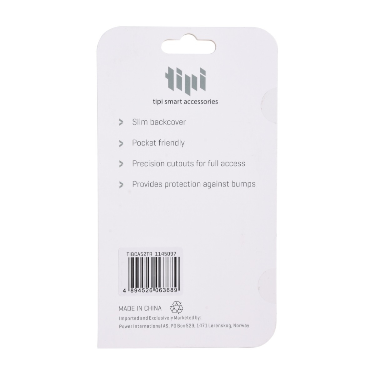 Tipi Backcover 1.0 Samsung Galaxy A52/A52S 5G Cover, gennemsigtigt billede 3