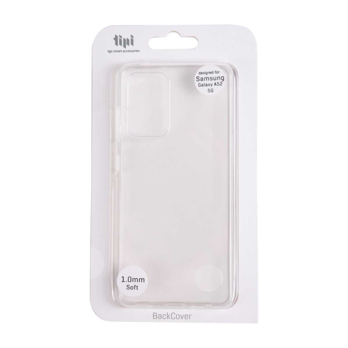Tipi Backcover 1.0 Samsung Galaxy A52/A52S 5G Cover, gennemsigtigt billede 2