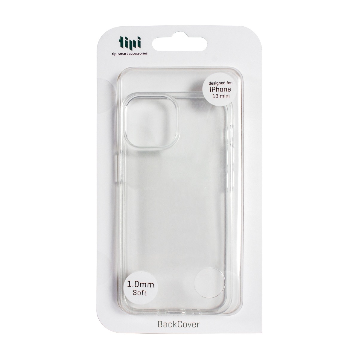 Tipi Backcover 1.0 iPhone 13 Mini Cover, gennemsigtigt billede 3