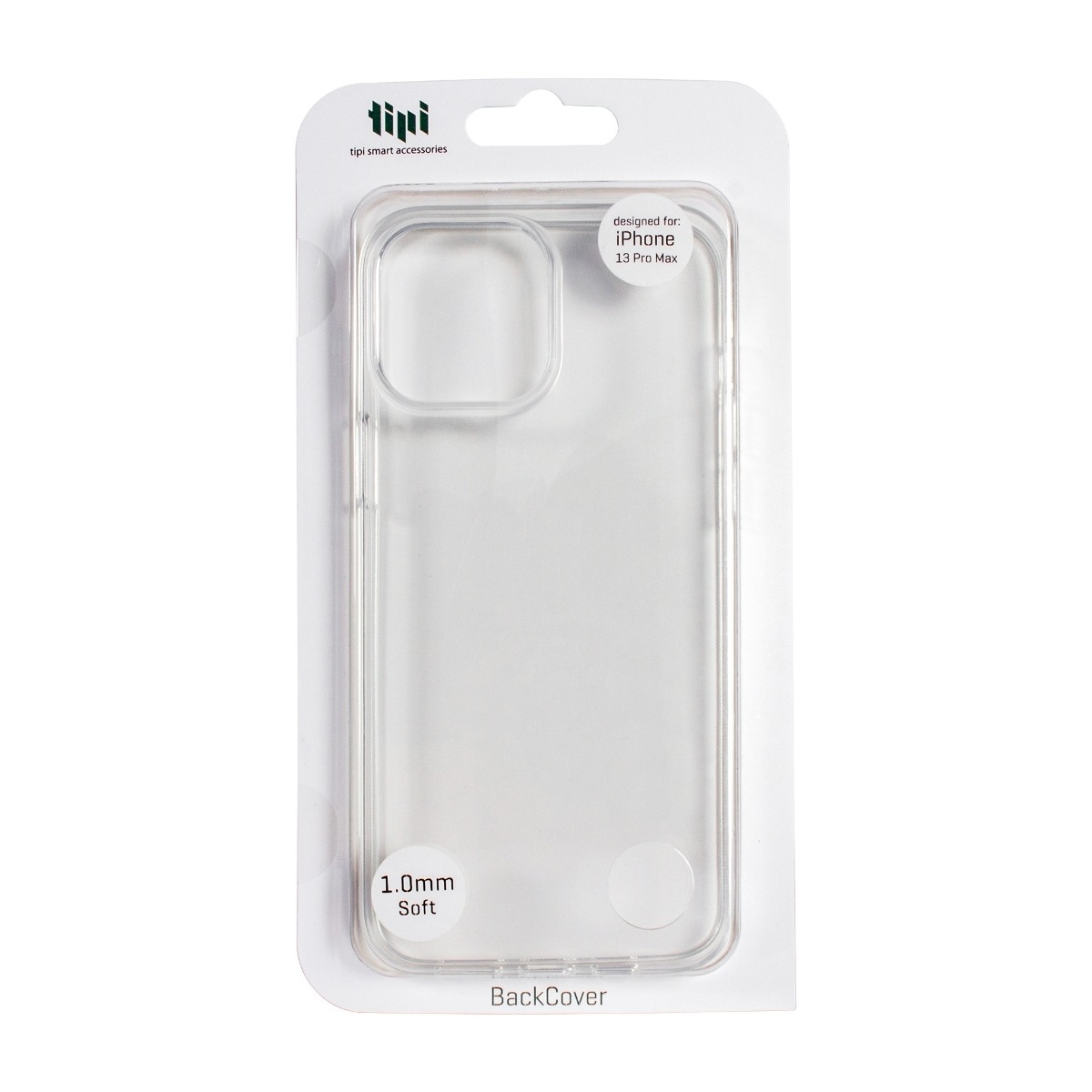 Tipi Backcover 1.0 iPhone 13 Pro Max Cover, gennemsigtigt billede 3