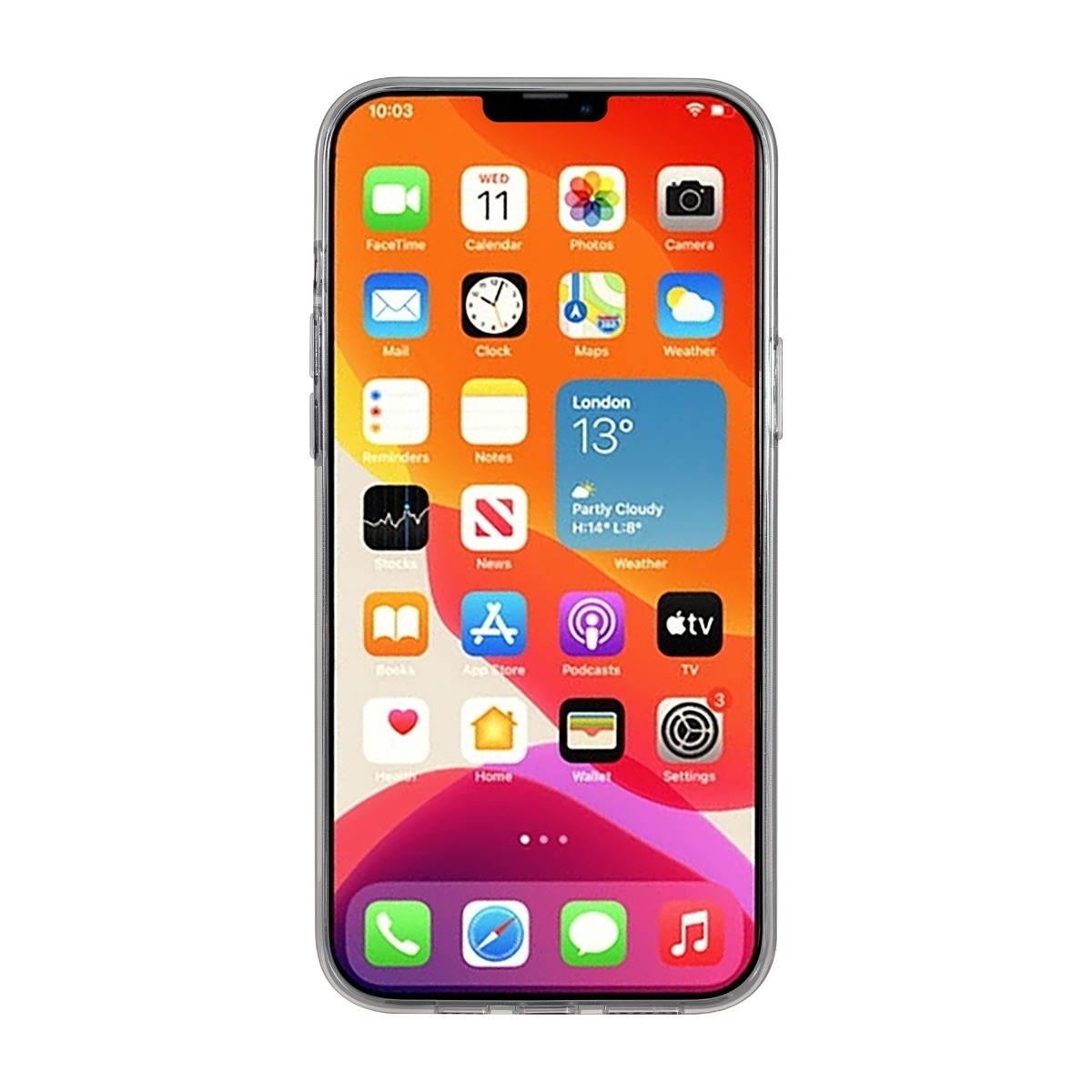 Tipi Backcover 1.0 iPhone 13 Pro Max Cover, gennemsigtigt billede 2
