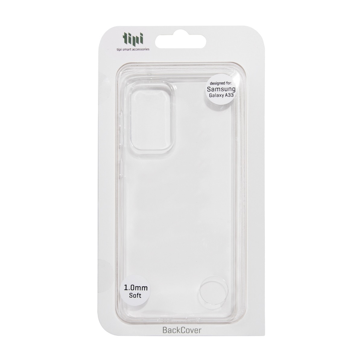 Tipi Backcover 1.0 Samsung Galaxy A33 5G Cover, gennemsigtigt billede 4