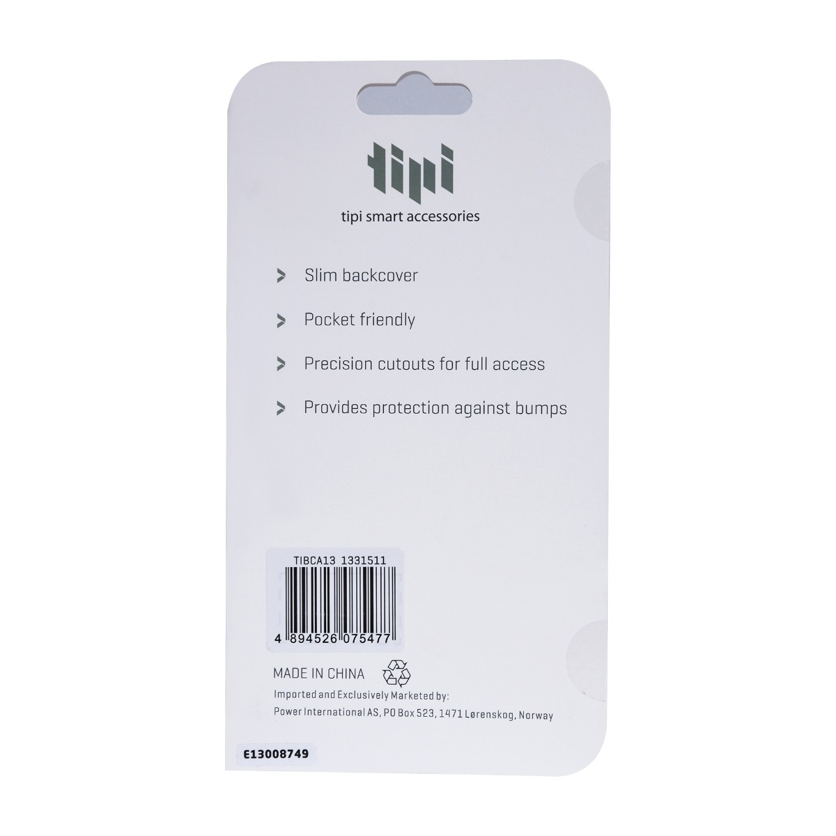 Tipi Backcover 1.0 Samsung Galaxy A13 4G Cover, gennemsigtigt billede 4