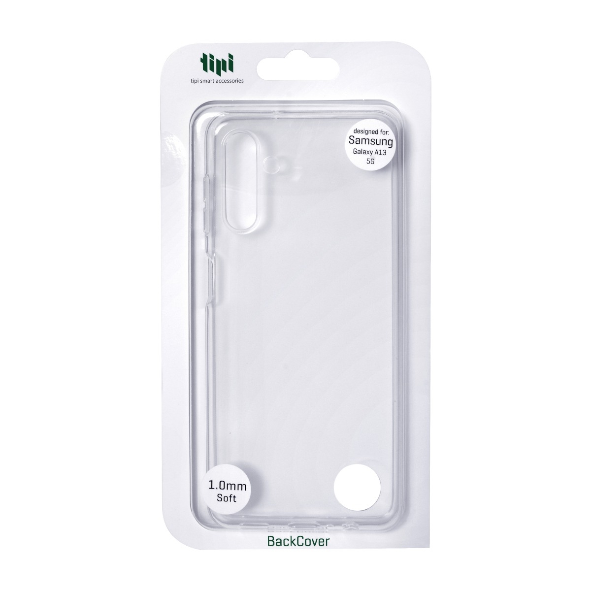 Tipi Backcover 1.0 Samsung Galaxy A13 5G Cover, gennemsigtigt billede 4