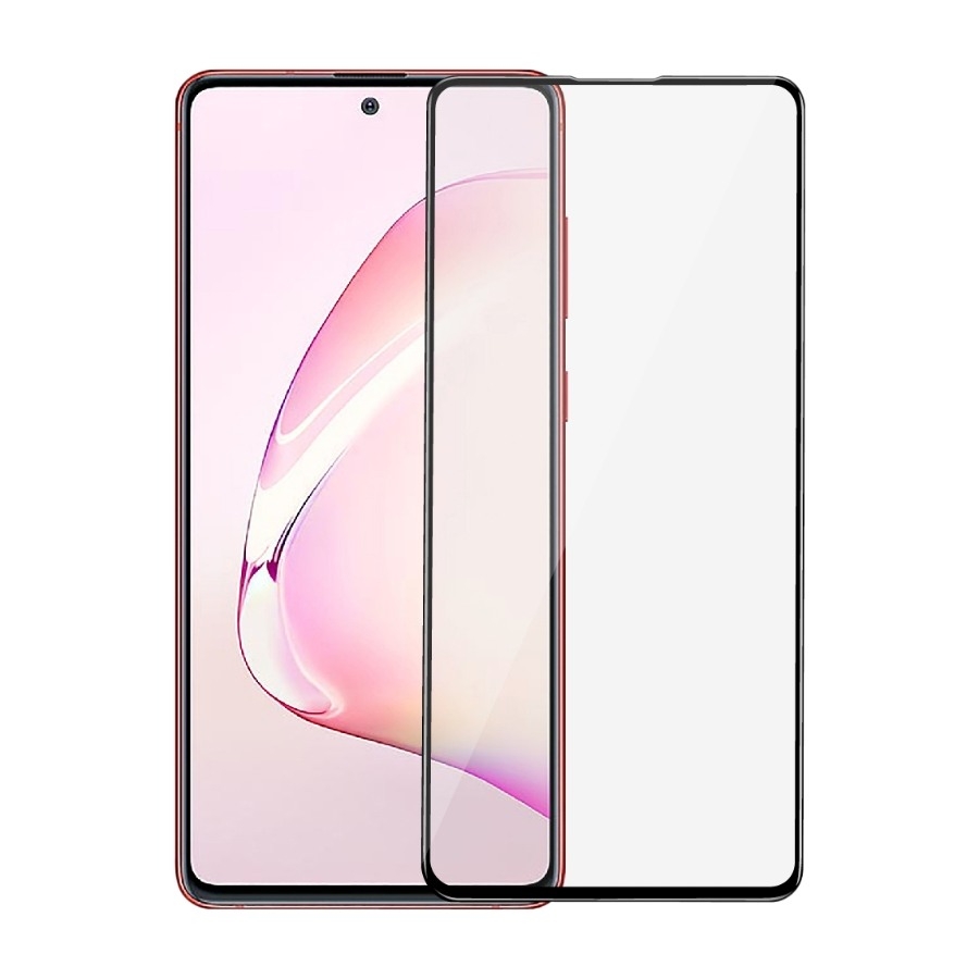 Dacota Platinum Samsung Galaxy NOTE10 Lite Tiger Glass skærmbeskytter, sort billede 1