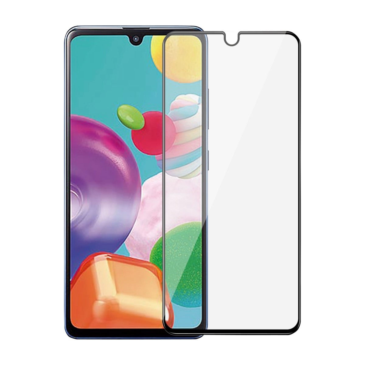 Dacota Platinum Samsung Galaxy A41 Tiger Glass skærmbeskytter billede 1