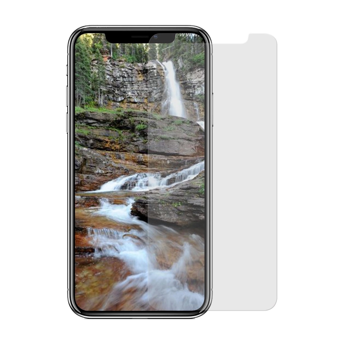 Dacota Platinum iPhone XR/11 Tiger Glass skærmbeskytter, gennemsigtigt billede 1
