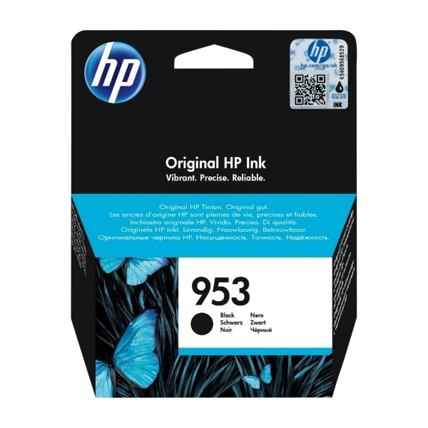 HP 953 Original blækpatron, sort l0s58ae billede 4