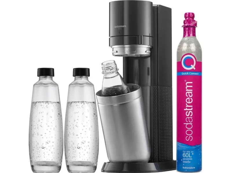 Sodastream Duo value pack titanium danskvandsmaskine billede 2