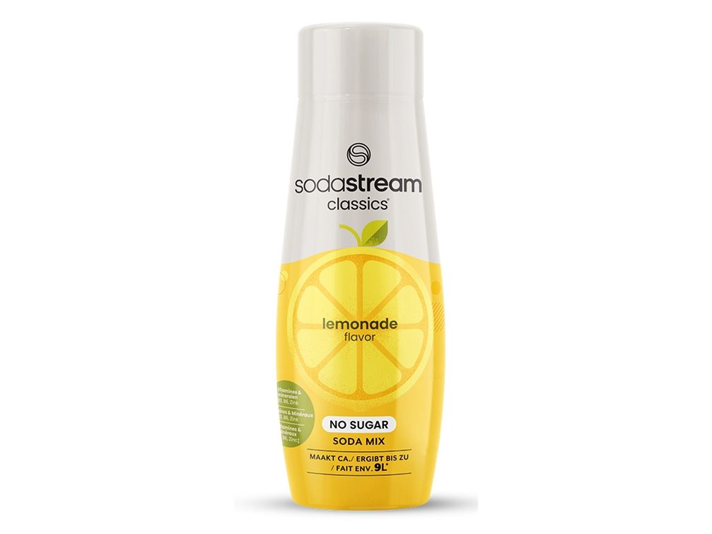 SodaStream Lemon Zero, Naturlig aroma, Citron, Flaske, Sukker, 1 stk billede 2