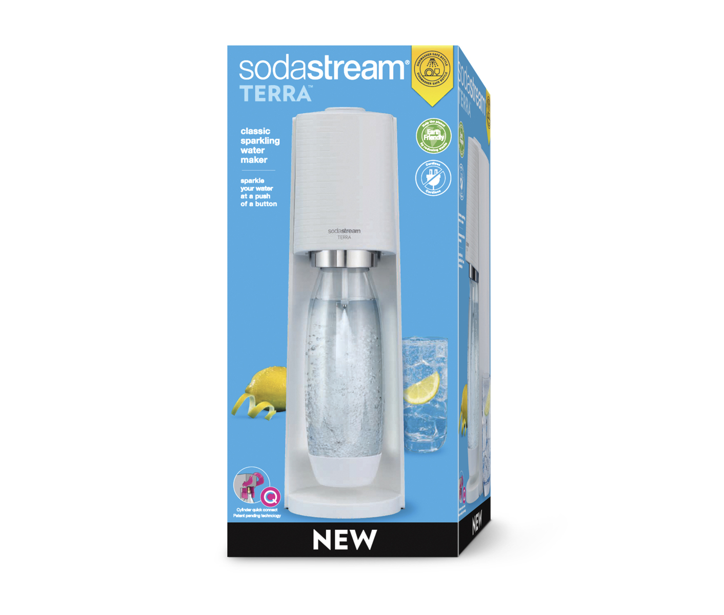Sodastream Terra White Sampak Sodavandsmaskine billede 3