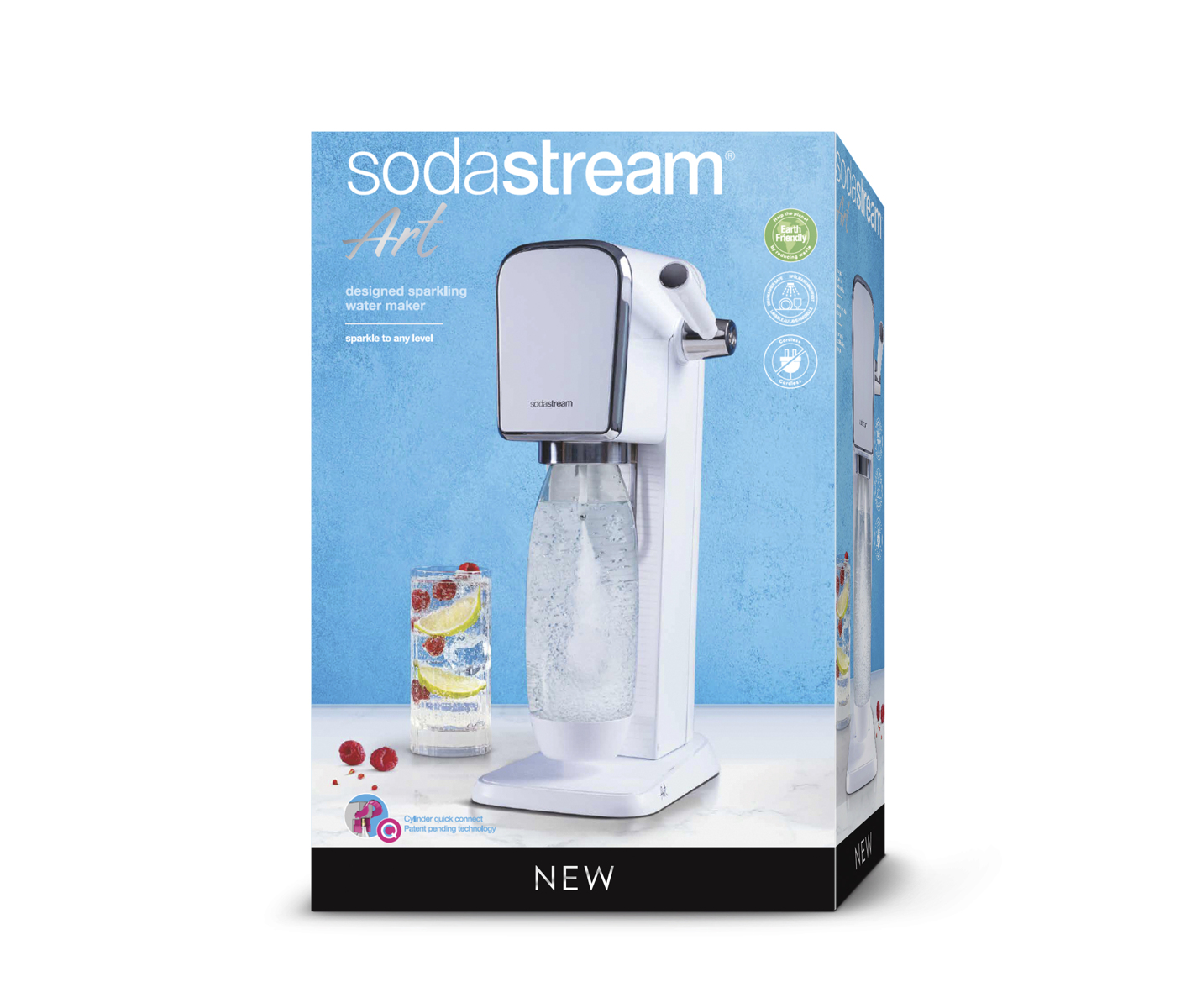 Sodastream Art White Sampak Sodavandsmaskine billede 4