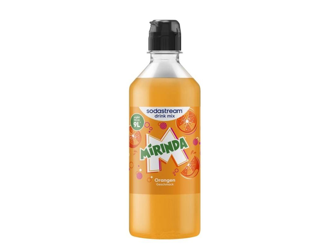 SodaStream Mirinda, Karboniseret sirup, Orange, 440 ml, 1 stk